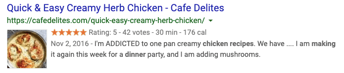 Talk to Discovered Book Easy Creamy Herb Chicken